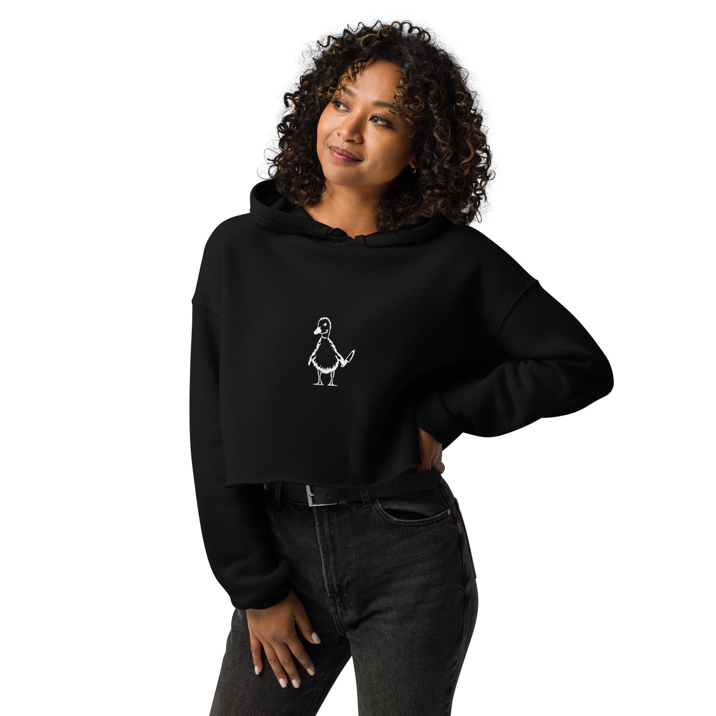 Ducky Crop Hoodie